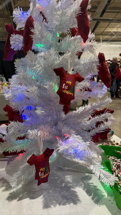 Handmade My 1st Christmas Keepsake Ornament