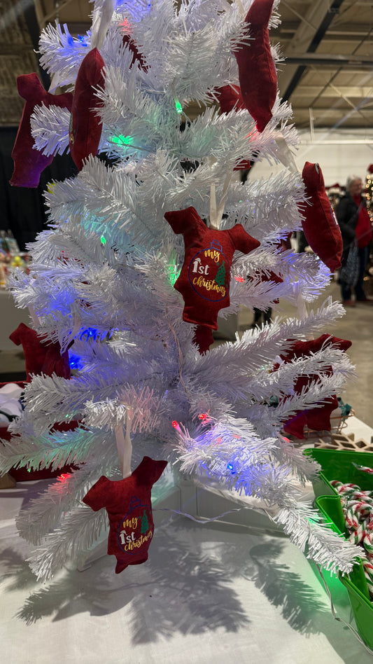 Handmade My 1st Christmas Keepsake Ornament