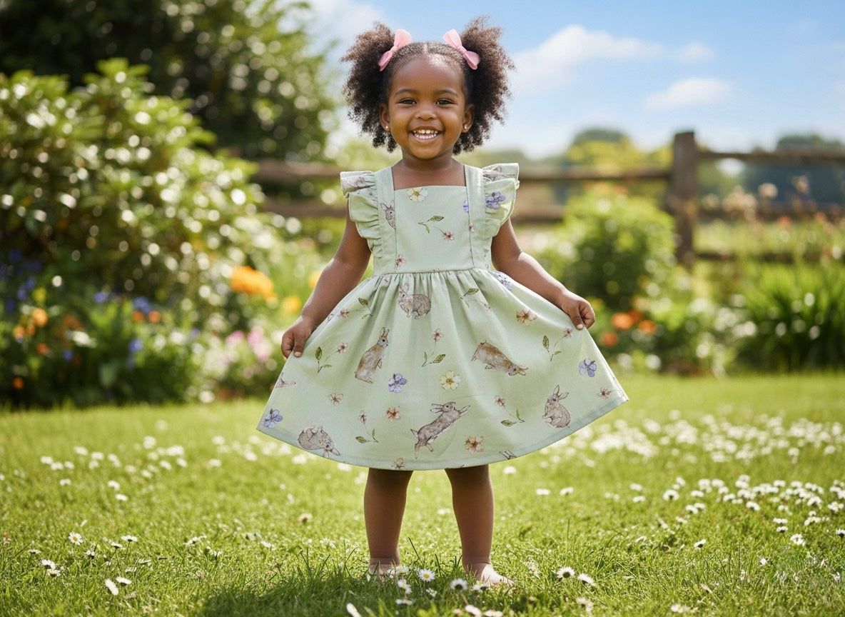 Alyse Ruffle Pinafore