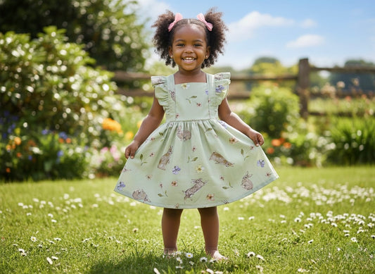 Alyse Ruffle Pinafore