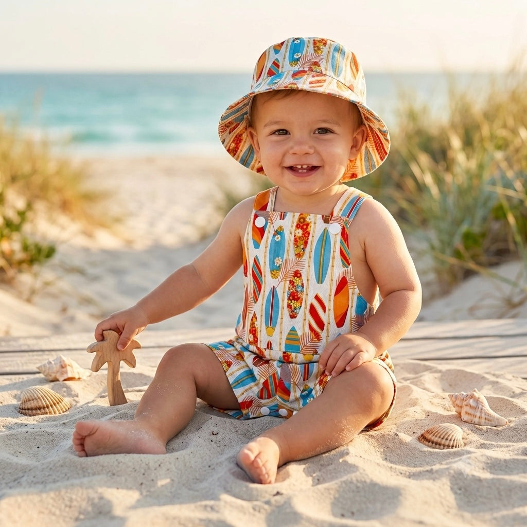 The Elio Romper |Unisex Shortall