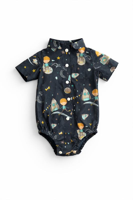 Eli Button Up Romper